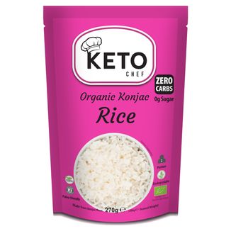 Keto Chef Organic Konjac Rice, makaron konjac w kształcie ryżu, 270 g Keto Chef Organic Konjac Rice, makaron konjac w kształcie ryżu, 270 g - zdjęcie produktu