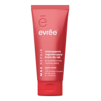 Evree Max Repair, regenerujący krem do rąk, 75 ml - zdjęcie produktu