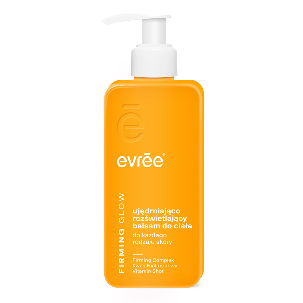Evree Evree Firming Glow, ujędrniająco-rozświetlający balsam do ciała, 300 ml