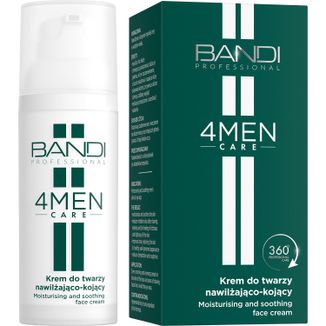 Bandi 4Men Care, krem do twarzy, nawilżająco-kojący, dla mężczyzn, 50 ml - zdjęcie produktu