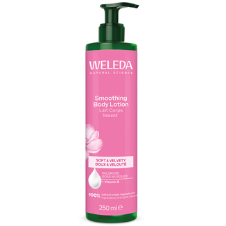Weleda Wild Rose, wygładzająca emulsja do ciała, 250 ml - zdjęcie produktu