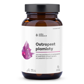Aura Herbals Ostropest plamisty, 90 kapsułek - zdjęcie produktu
