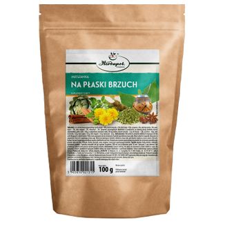 Herbapol Mieszanka Na Płaski Brzuch, herbatka ziołowa, 100 g Herbapol Mieszanka Na Płaski Brzuch, herbatka ziołowa, 100 g - zdjęcie produktu