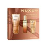 Zestaw Nuxe Prodigieuse, perfumy, 30 ml + olejek pod prysznic ze złotymi drobinkami, 100 ml + perfumowane mleczko do ciała, 30 ml USZKODZONE OPAKOWANIE - miniaturka zdjęcia produktu
