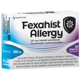 Fexahist Allergy 120 mg, 10 tabletek powlekanych - miniaturka zdjęcia produktu