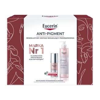Zestaw Eucerin Anti-Pigment, serum o podwójnym działaniu, 30 ml + żel oczyszczający, 400 ml Zestaw Eucerin Anti-Pigment, serum o podwójnym działaniu, 30 ml + żel oczyszczający, 400 ml - zdjęcie produktu