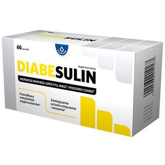Oleofarm Diabesulin, 60 kapsułek USZKODZONE OPAKOWANIE Oleofarm Diabesulin, 60 kapsułek USZKODZONE OPAKOWANIE - zdjęcie produktu