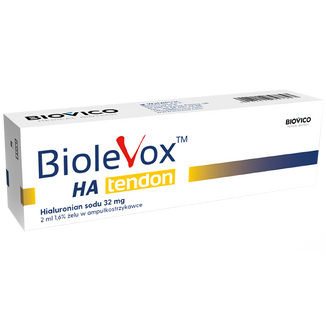 Biovico, Biolevox HA Tendon, żel dostawowy, 2 ml x 1 ampułkostrzykawka - zdjęcie produktu