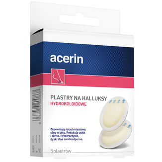 Acerin, plastry na halluksy, 5 sztuk - zdjęcie produktu