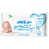 Jelp Baby 0+, chusteczki nawilżane, 99,9% wody, 64 sztuki - miniaturka zdjęcia produktu