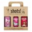 Zestaw LaQ Shots! Czyściopak Damski, żel pod prysznic, Prosiecco, 500 ml, Różowy w Ch!, 500 ml, Krwawa Mary, 500 ml - miniaturka  zdjęcia produktu
