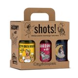 Zestaw LaQ Czyściopak Mini, żel pod prysznic, Czym Chata Bogata + Różowy w Ch! + Gwiezdny Pył + Passat Sąsiada + Krwawa Mary + Szwagier, 6 x 100 ml USZKODZONE OPAKOWANIE - miniaturka zdjęcia produktu