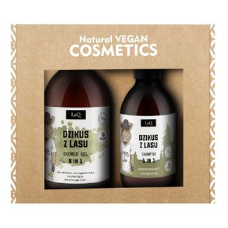 Zestaw LaQ Dzikus z lasu, żel pod prysznic, 500 ml + szampon do włosów, 300 ml - zdjęcie produktu