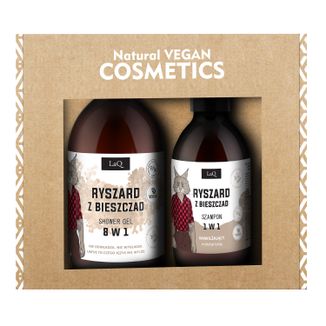 Zestaw LaQ Ryszard z Bieszczad, żel pod prysznic, 500 ml + szampon do włosów, 300 ml - zdjęcie produktu