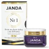 Janda Siła Nici Kosmetycznych Nr 1, krem z czystym złotem na dzień dobry i na dobranoc, czarna róża, 50 ml - miniaturka zdjęcia produktu