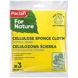 Paclan For Nature, celulozowa ścierka gąbczasta, 3 sztuki - miniaturka zdjęcia produktu