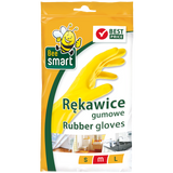 Bee Smart, rękawice gumowe, żółte, rozmiar M, 2 sztuki - miniaturka zdjęcia produktu