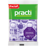 Paclan Practi, ścierki uniwersalne, 35 x 50 cm, 10 sztuk - miniaturka zdjęcia produktu