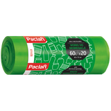 Paclan, worki do segregacji, szkło, zielone, 60 l x 20 sztuk - miniaturka zdjęcia produktu