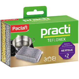 Paclan Practi, zmywak kuchenny, teflonex, 2 sztuki - zdjęcie produktu