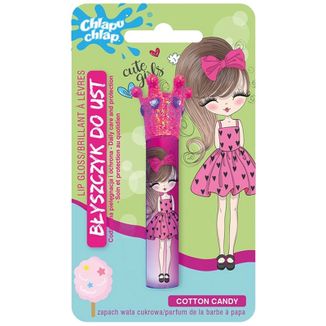 Chlapu Chlap, błyszczyk do ust, wata cukrowa, od 4 lat, 1,8 ml - zdjęcie produktu
