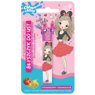 Chlapu Chlap, błyszczyk do ust, oranżada truskawkowa, od 4 lat, 1,8 ml - zdjęcie produktu