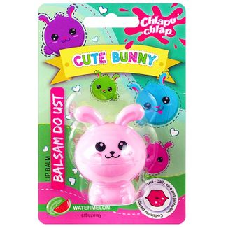 Chlapu Chlap, balsam do ust, królik, arbuzowy, od 4 lat, 7 g USZKODZONE OPAKOWANIE Chlapu Chlap, balsam do ust, królik, arbuzowy, od 4 lat, 7 g USZKODZONE OPAKOWANIE - zdjęcie produktu