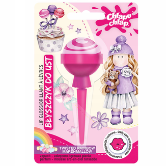 Chlapu Chlap, błyszczyk do ust, tęczowa pianka, od 4 lat, 8 ml - zdjęcie produktu
