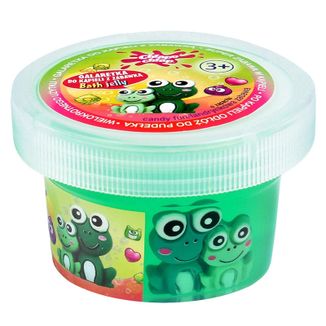 Chlapu Chlap, galaretka do kąpieli z zabawką, zielona, landrynkowa zabawa, od 4 lat, 100 g - zdjęcie produktu