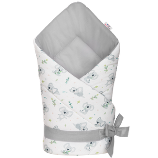 Bocioland, rożek bawełniany, 80 x 80 cm, koala, 1 sztuka Bocioland, rożek bawełniany, 80 x 80 cm, koala, 1 sztuka - zdjęcie produktu