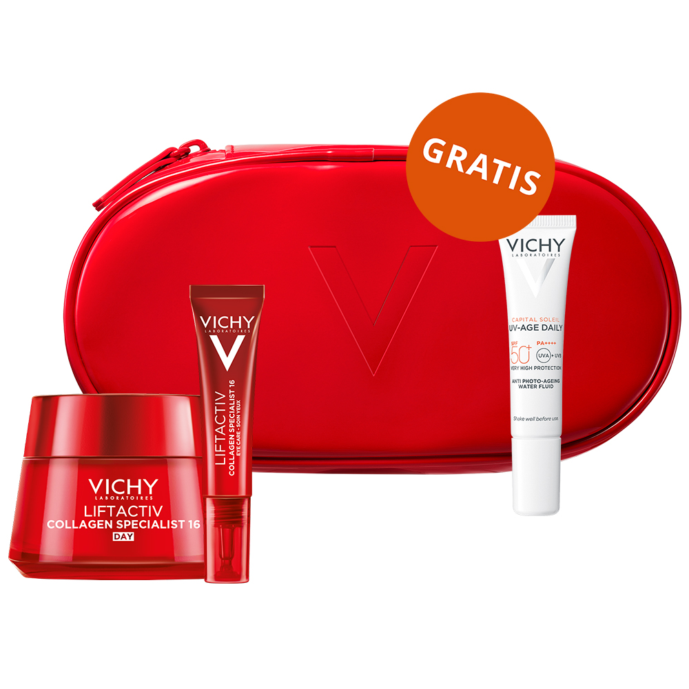 Набор Vichy Liftactiv Collagen Specialist: крем против морщин 50 мл, крем для глаз 15 мл и флюид SPF 50+ 15 мл