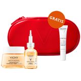 Zestaw Vichy Neovadiol Meno 5, dwufazowe serum, 30 ml + krem na dzień, skóra normalna i mieszana, 50 ml + lekki fluid SPF 50+, 15 ml + kosmetyczka gratis - miniaturka zdjęcia produktu