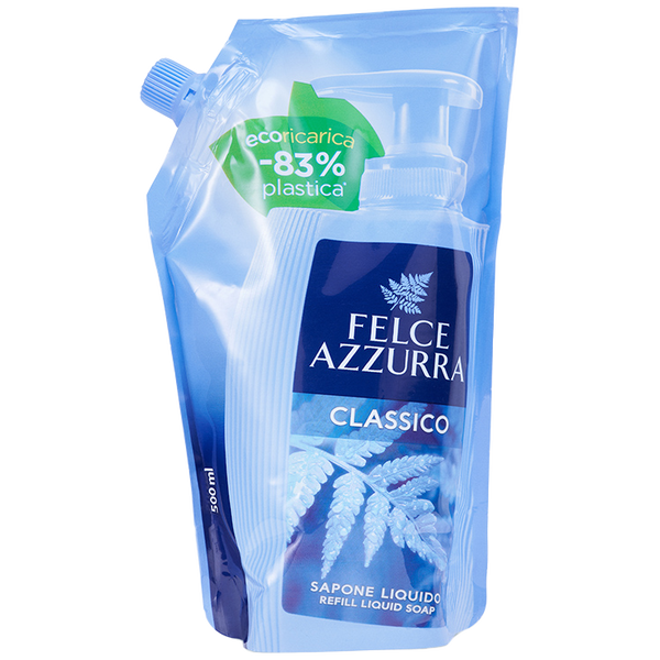Nieznana Felce Azzurra, Flüssigseife, Original, refill, 500 ml — Inhaltsstoffe und Bewertung