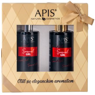 Zestaw Apis Sensual Girl, balsam do ciała, 300 ml + żel do mycia ciała, 300 ml - zdjęcie produktu