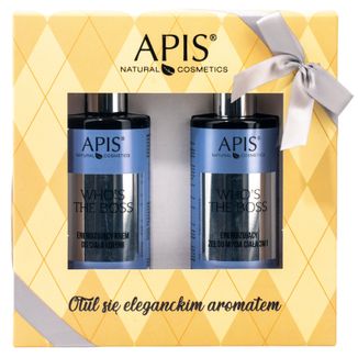Zestaw Apis Who's The Boss, krem do ciała i dłoni, 300 ml + żel do mycia ciała, 300 ml - zdjęcie produktu