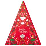 Zestaw English Tea Shop Organic, kalendarz adwentowy, czerwony trójkąt, herbatki piramidki bio, 13 smaków, 2 g x 25 saszetek USZKODZONE OPAKOWANIE - miniaturka zdjęcia produktu