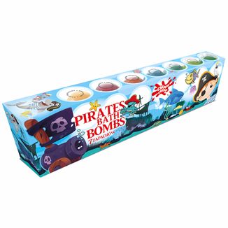 Chlapu Chlap, zestaw kul do kąpieli, piraci morskie przygody, od 3 lat, 7 x 50 g Chlapu Chlap, zestaw kul do kąpieli, piraci morskie przygody, od 3 lat, 7 x 50 g - zdjęcie produktu