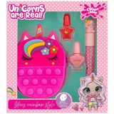 Chlapu Chlap Unicorns are Real, zestaw prezentowy z torebką pop-it, od 5 lat - miniaturka zdjęcia produktu
