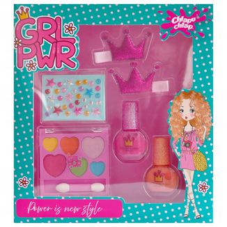 Chlapu Chlap Girl Power, zestaw prezentowy ze spinkami, od 5 lat - zdjęcie produktu