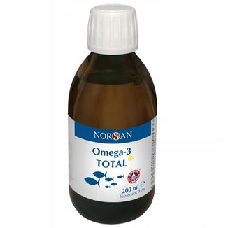 Norsan Omega-3 Total, smak cytrynowy, 200 ml - zdjęcie produktu