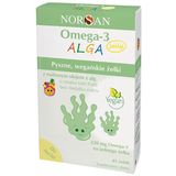 Norsan Omega-3 Alga Jelly, żelki, smak tutti frutti, bez dodatku cukru, 45 sztuk - miniaturka zdjęcia produktu