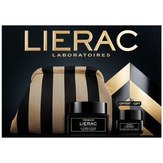 Zestaw Lierac Premium, jedwabisty krem przeciwstarzeniowy, 50 ml + krem pod oczy, 20 ml i kosmetyczka gratis - zdjęcie produktu
