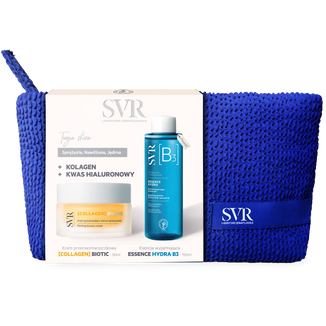 Zestaw SVR Collagen Biotic, ujędrniający krem z kolagenem, 50 ml + B3 Essence Hydra, esencja do twarzy, 150 ml + kosmetyczka w prezencie - zdjęcie produktu