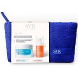 Zestaw SVR Hyalu Biotic żel nawilżający z kwasem hialuronowym, 50 ml + C Eye Biotic, krem pod oczy z witaminą C, 15 ml + kosmetyczka w prezencie - miniaturka zdjęcia produktu