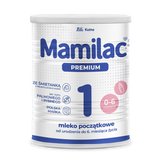 Mamilac Premium 1, mleko początkowe, od urodzenia, 400 g USZKODZONE OPAKOWANIE - miniaturka zdjęcia produktu