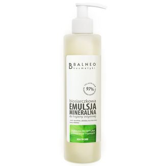 Balneokosmetyki, biosiarczkowa emulsja mineralna do higieny intymnej, 250 ml Balneokosmetyki, biosiarczkowa emulsja mineralna do higieny intymnej, 250 ml - zdjęcie produktu