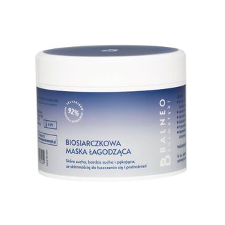 Balneokosmetyki, biosiarczkowa maska łagodząca do ciała, 300 g Balneokosmetyki, biosiarczkowa maska łagodząca do ciała, 300 g - zdjęcie produktu