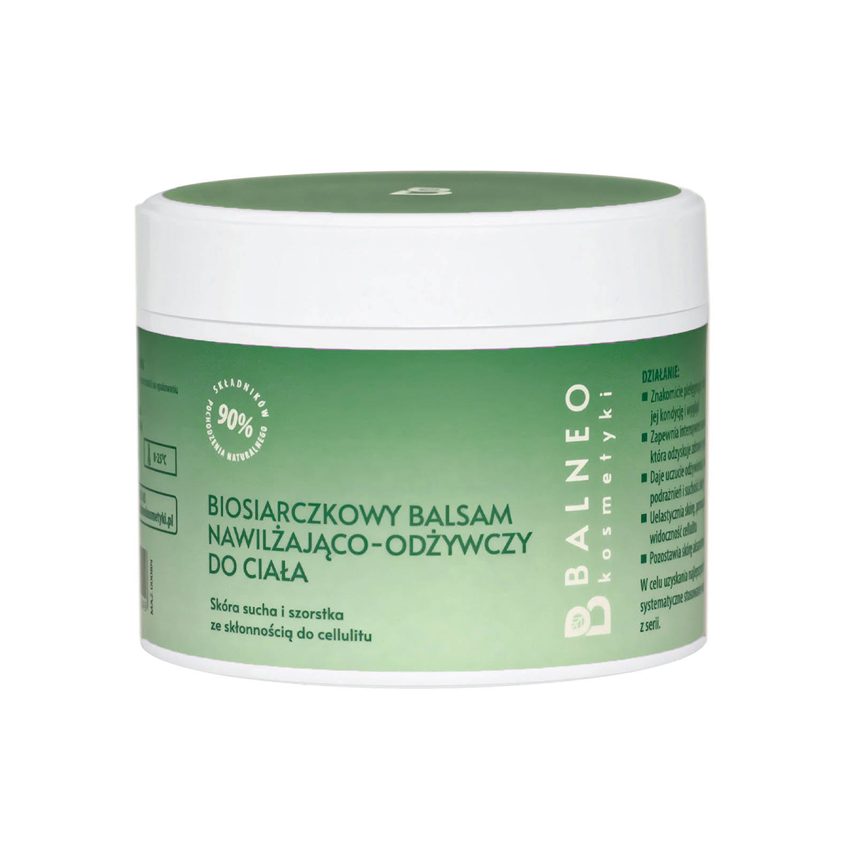 Balneokosmetyki Balneokosmetyki, biosiarczkowy balsam nawilżający odżywczy do ciała, 250 ml — Inhaltsstoffe und Bewertung