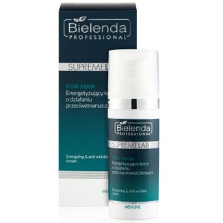 Bielenda Professional SupremeLAB Men Line, energetyzujący krem przeciwzmarszczkowy, 50 ml USZKODZONE OPAKOWANIE - zdjęcie produktu