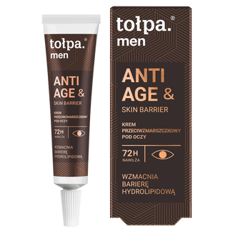 Tołpa Men Anti Age & Skin Barrier, krem pod oczy, 10 ml Tołpa Men Anti Age & Skin Barrier, krem pod oczy, 10 ml - zdjęcie produktu
